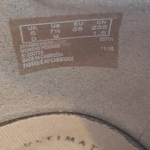 Clarks Collection ultimate comfort gun metallic point toe pumps - Picture 8 of 10